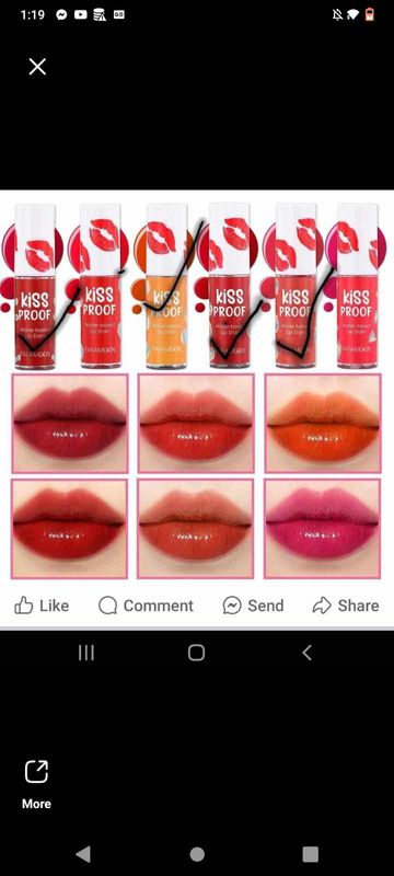 kiss beauty water lip gloss