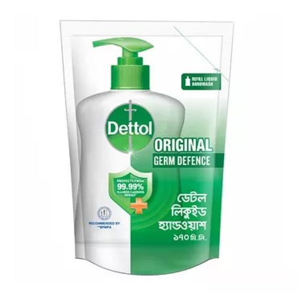 Dettol Handwash Original Liquid Refill 170 ml