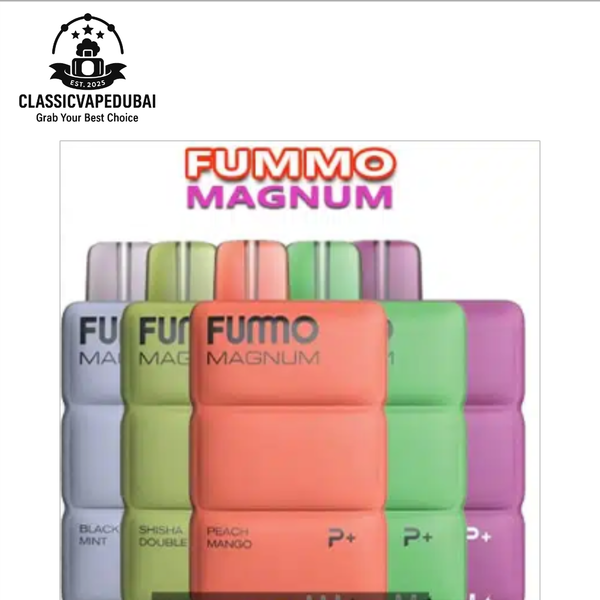 FUMMO Magnum 8000 Puffs Disposable Vape In UAE