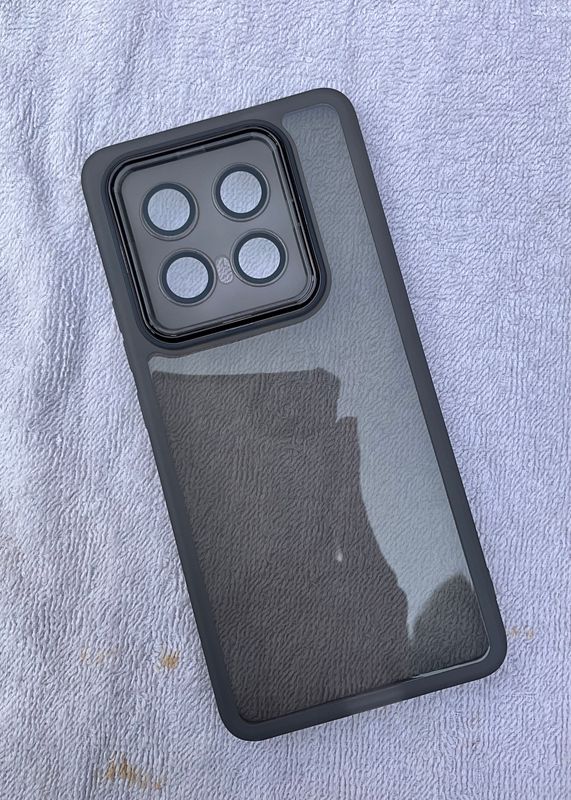 IQOO13 premium transparent soft case with lens