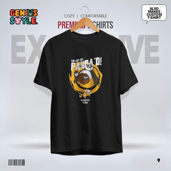 Kung Fu Panda Premium Drop Shoulder T-shirt - 09