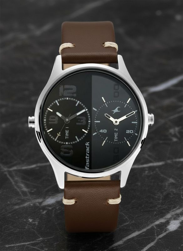 Fastrack Wanderers Dual Time Analog Watch - For Men