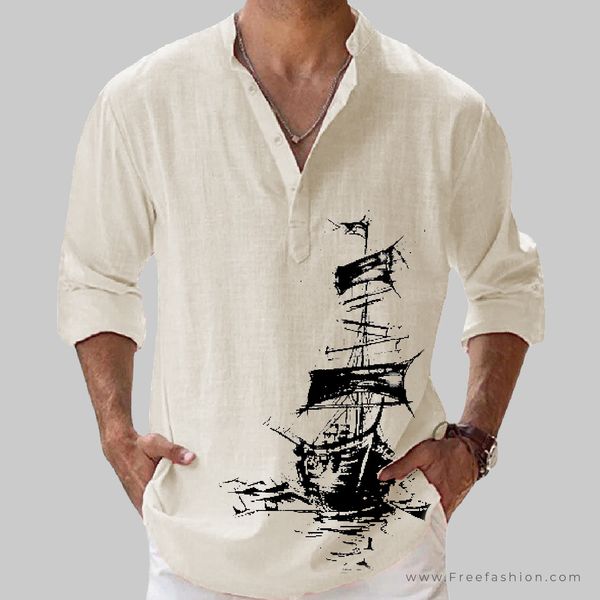Premium Quality Cotton Katua '(ক্রিম নৌকা)' / সুতি কাতুয়া