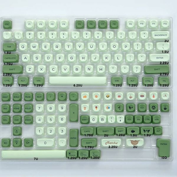 Matcha KOA Profile Keycaps