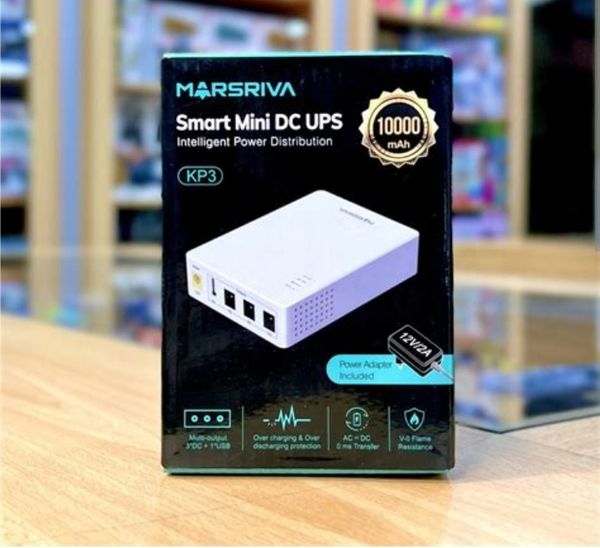 TP-Link Smart Mini DC UPS KP3 – Power Through Every Blackout