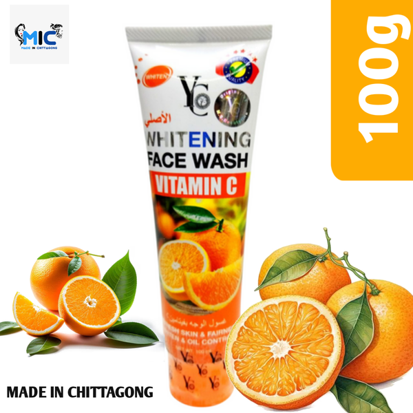 YC Whitening Face Wash Vitamin C 100ml