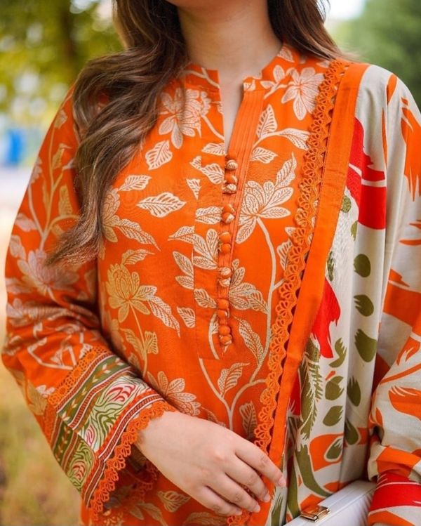 Hyped “Saffron” Three-Piece,