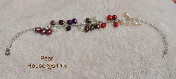 Pearl Adjustable multicolor bracelet