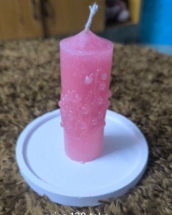 candle+ tray
