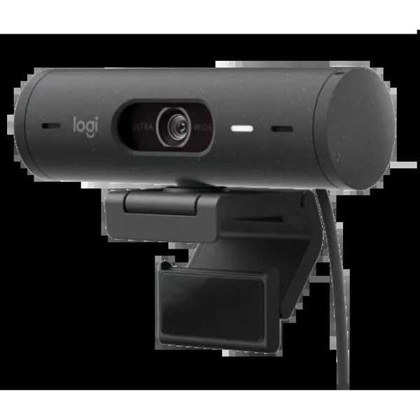 Logitech BRIO 500 Full HD 1080p 4MP Auto-framing Webcam – Black Color
