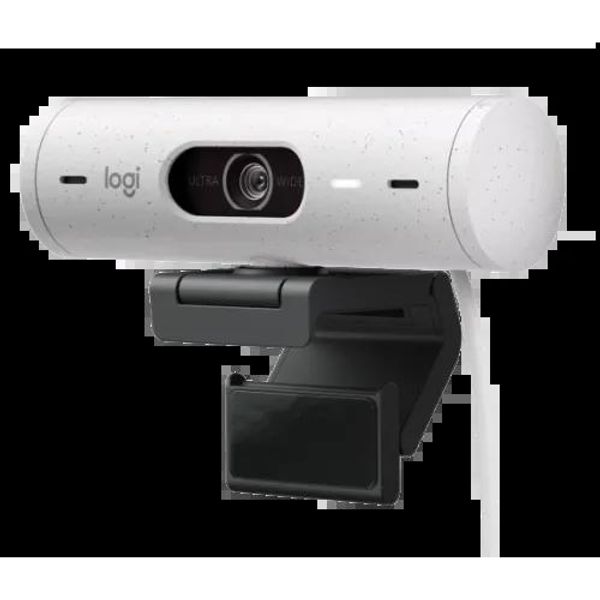 Logitech BRIO 500 Full HD 1080p 4MP Auto-framing Webcam – Off-White Color