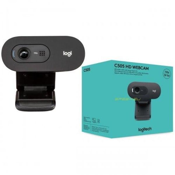 Logitech C505 HD Webcam 720p Video with Noise Reduction Mic