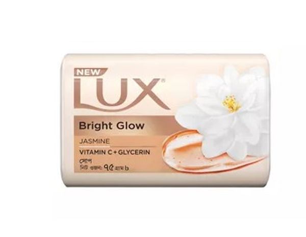 Lux Jasmine Soap Bar Bright Glow 75 gm