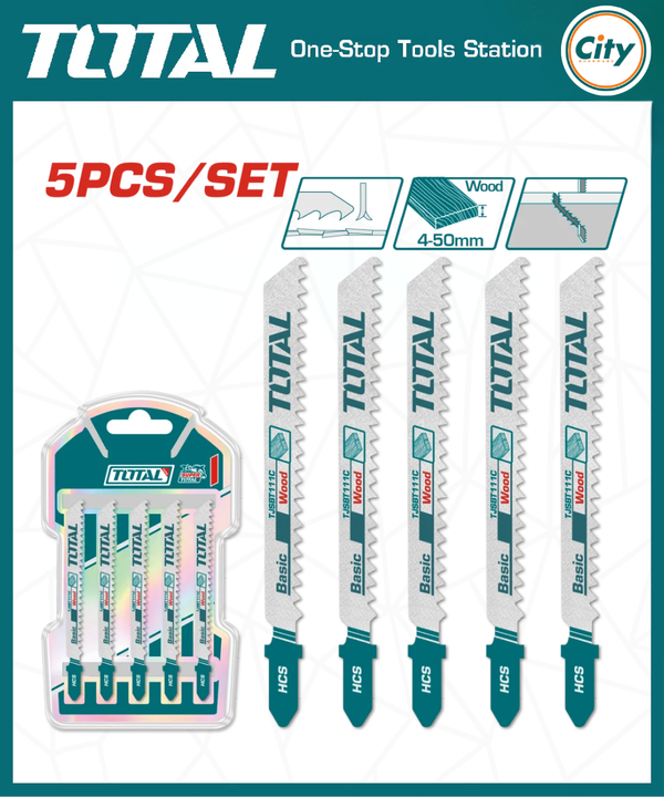 Total Tools 74mm জিগ স ব্লেড কাঠের কাজের জন্য TJSBT111C