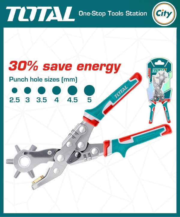 Total Tools লেদার হোল পাঞ্চ THT33526