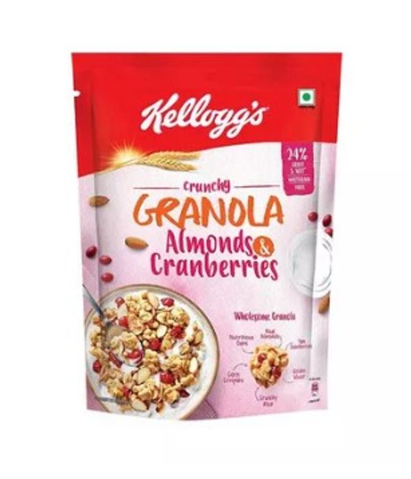 Kellogg's Granola Almond & Cranberries Cereal 460 gm