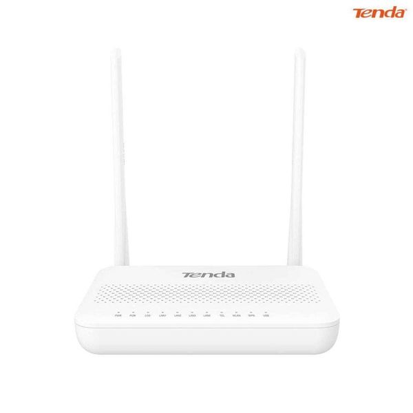 Tenda HG6 N300 2 Antenna Wi-Fi GPON ONT Router – White Color