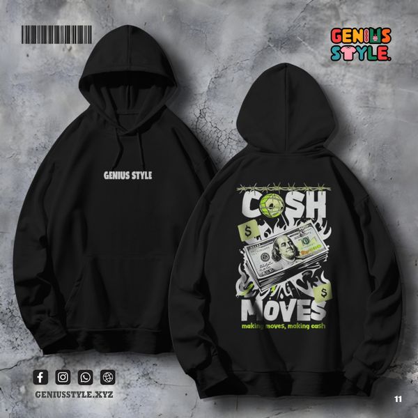 Cash Moves Premium Hoodie - 11