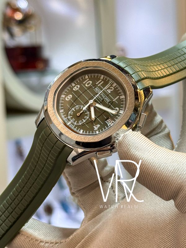 PATEK AQUANAUT GREEN BELT