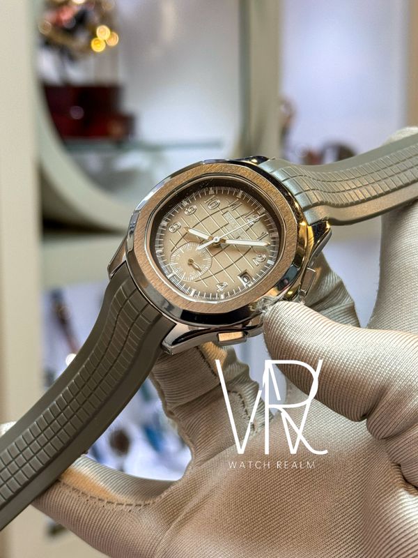 PATEK AQUANAUT GREY BELT