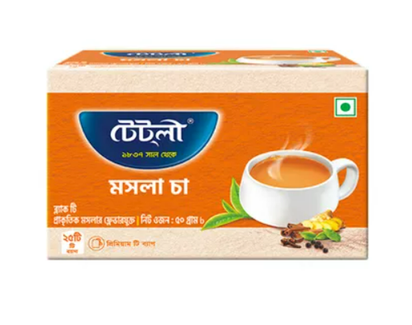 Tetley Tea Bag Masala Cha 25 pcs 50 gm