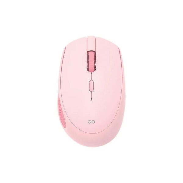 Fantech Go W193 Silent Click Dual Mode Wireless Mouse – Pink Color