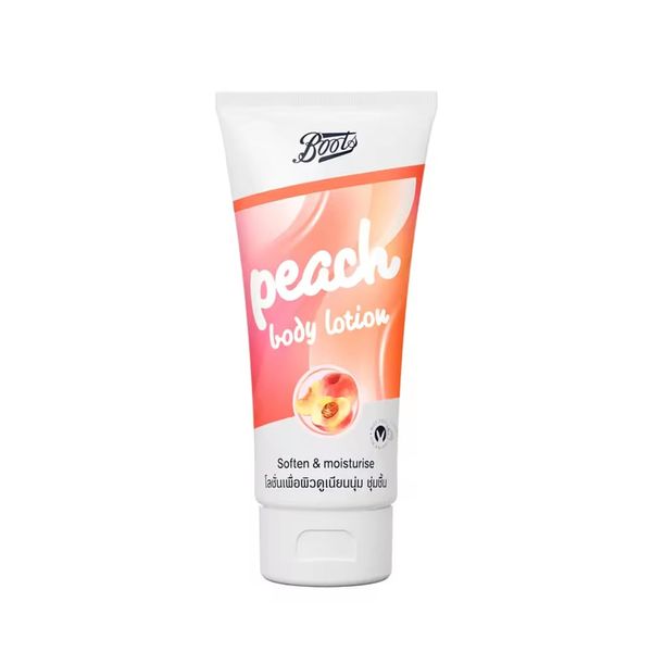 Boots Peach Body Lotion 180 ml.