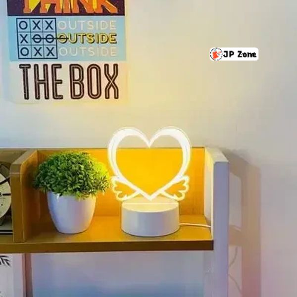 3D Love Angel Lamp