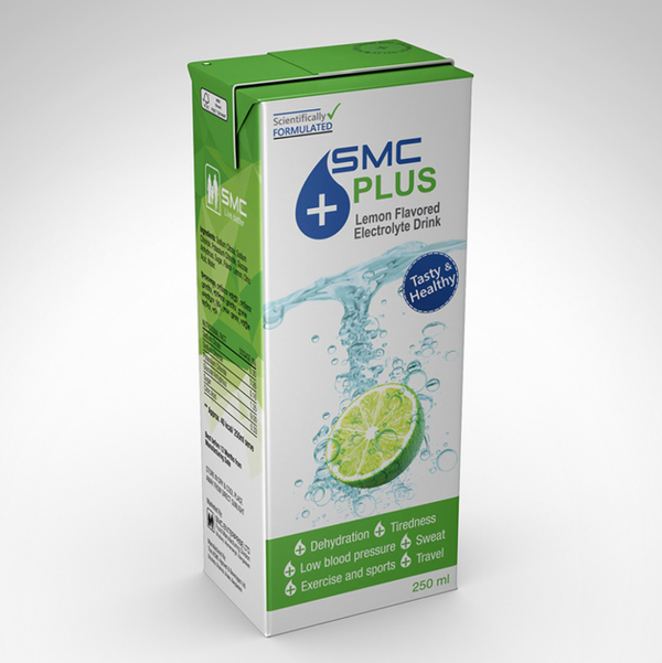 SMC PLUS Lemon Flavor Electrolyte Drink/জুস – 250ml