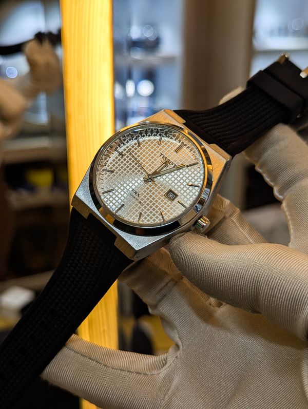 PRX FIBER BELT WAFFALE DIAL WHITE DIAL