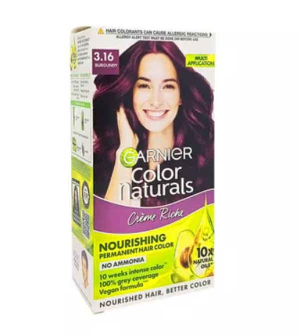 Garnier Color Naturals Cream 3.16 Burgundy 130 ml
