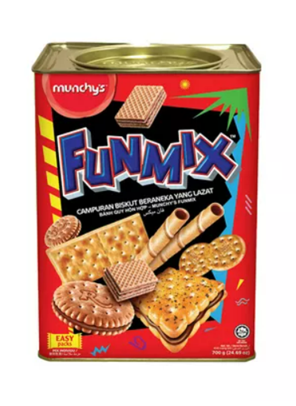 Munchy's Funmix Assorted Biscuits Tin 700 gm