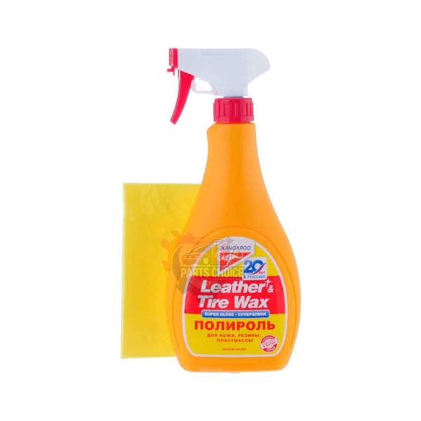 KANGAROO LEATHER & TIRE WAX 500ML