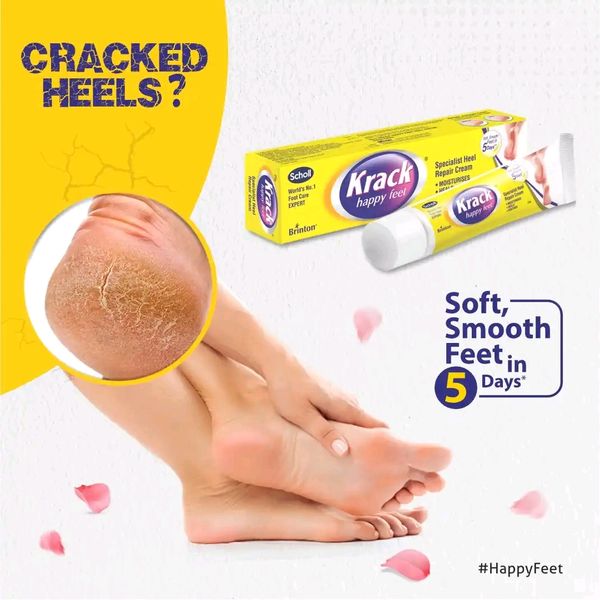 Krack Happy Feet Heel RepairNet Weight: 30gm