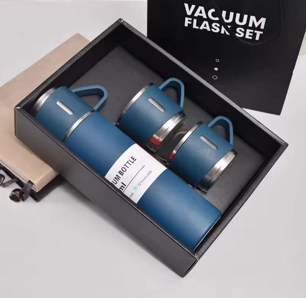 Stainless Steel Vacuum Flask Set