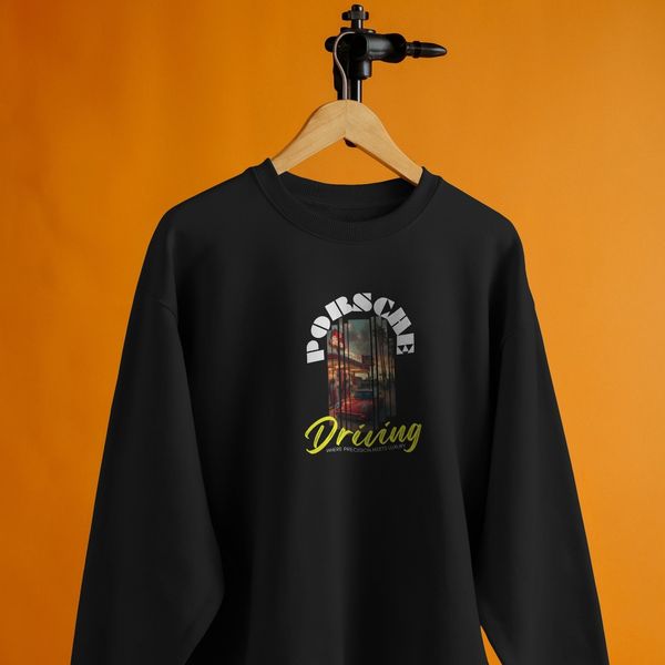 Porsche Driving - Oversized Drop Shoulder Sweatshirt