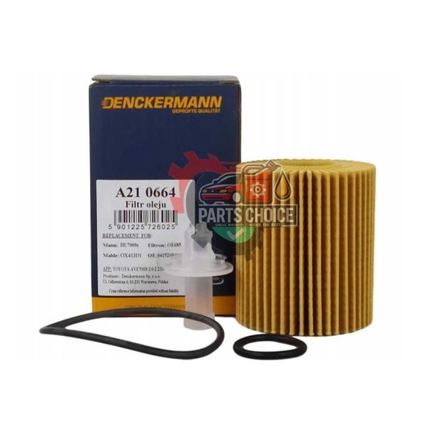DENCKERMANN OIL FILTER A210664 FOR TOYOTA