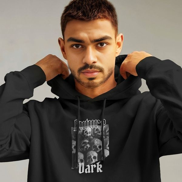 Future Dark Skulls - Oversized Drop Shoulder Hoodie