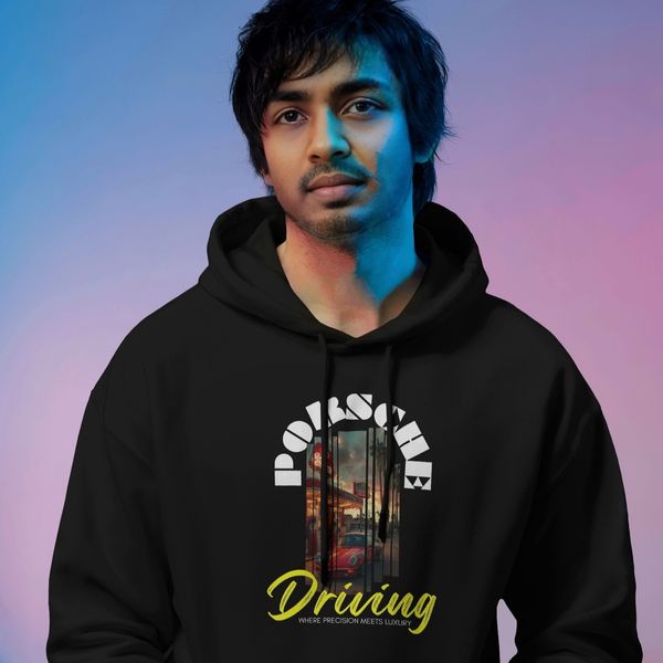 Porsche Driving - Oversized Drop Shoulder Hoodie