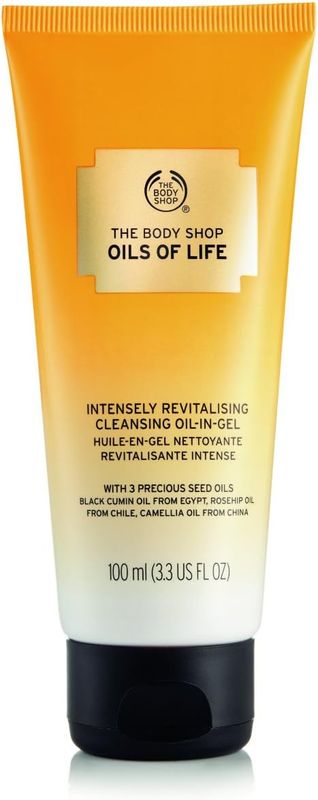 The Body Shop – Oils of Life Intensely Revitalising Cleansing Oil-in-Gel