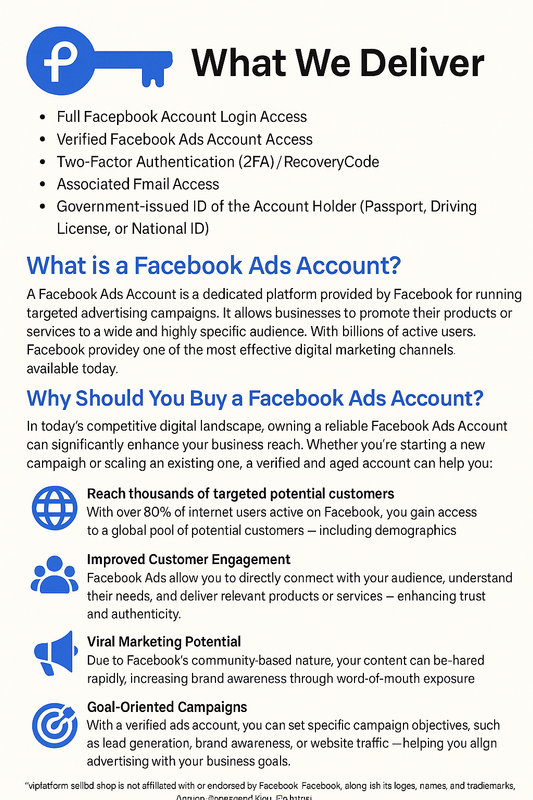 Facebook Ad Account - Image 2