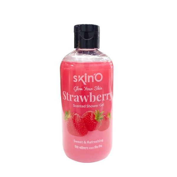 skin'O Glow Your Skin Strawberry Scented Shower Gel – 220ml - 80284