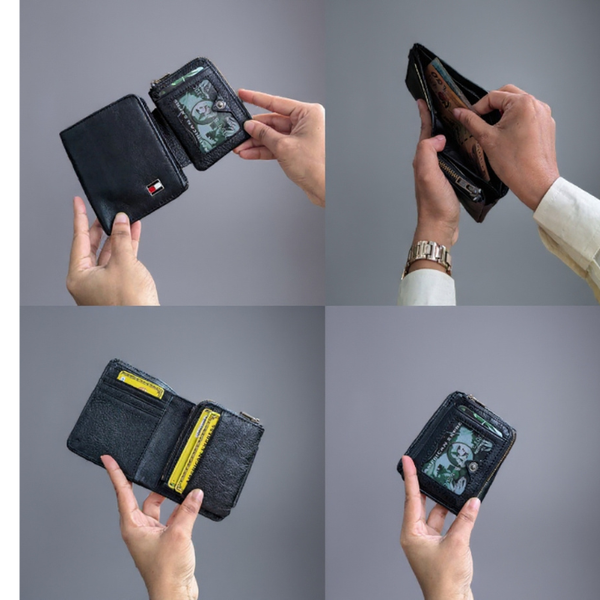 Ks Premium Black Wallet Mini Size