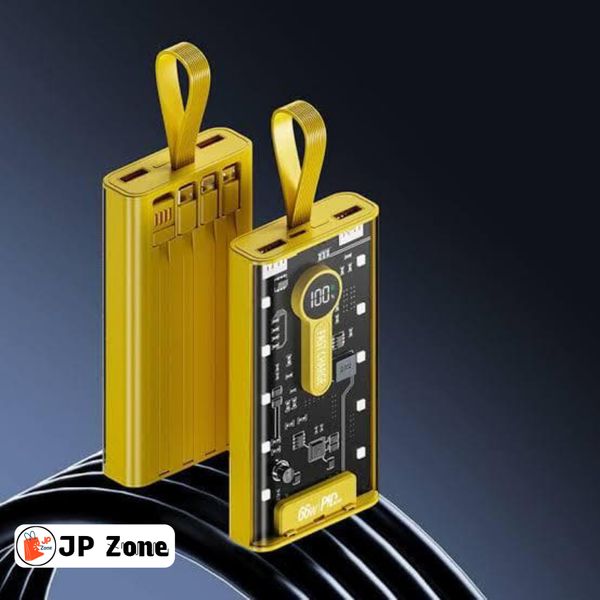 Transparent power bank 10000mah