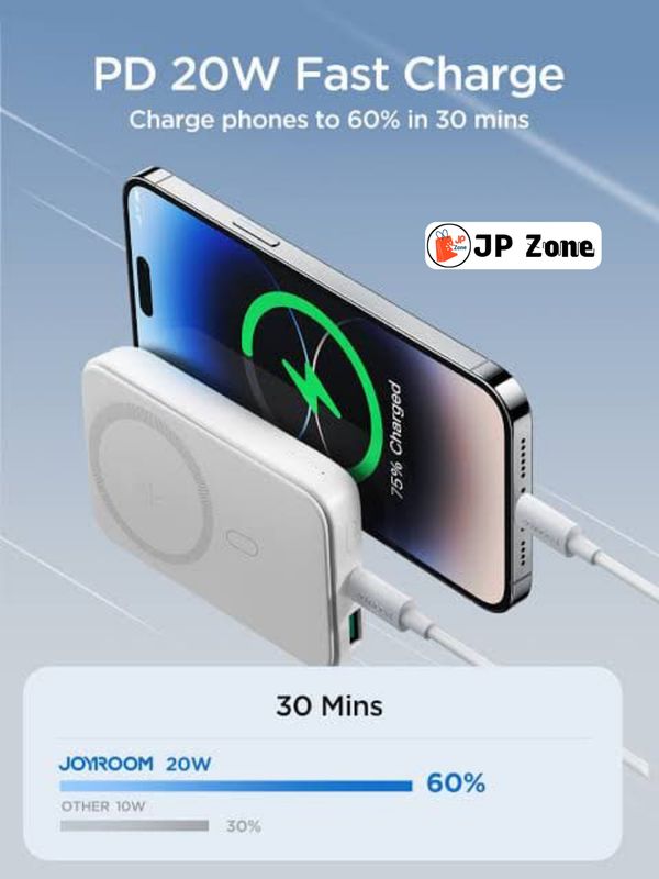 JOYROOM JR-W020 10000mah 20W Magnetic Wireless Mini Power Bank