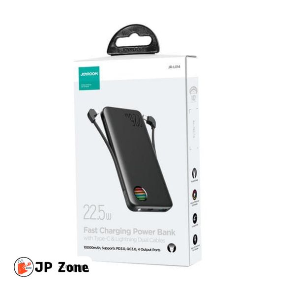 Joyroom JR-L015 22.5W Power Bank with Dual Cables