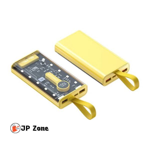 Transparent power bank 20000mah
