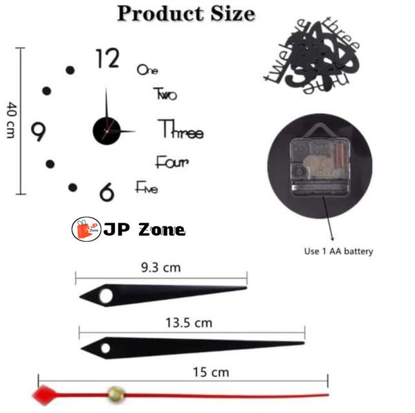 3D Wall Clock
