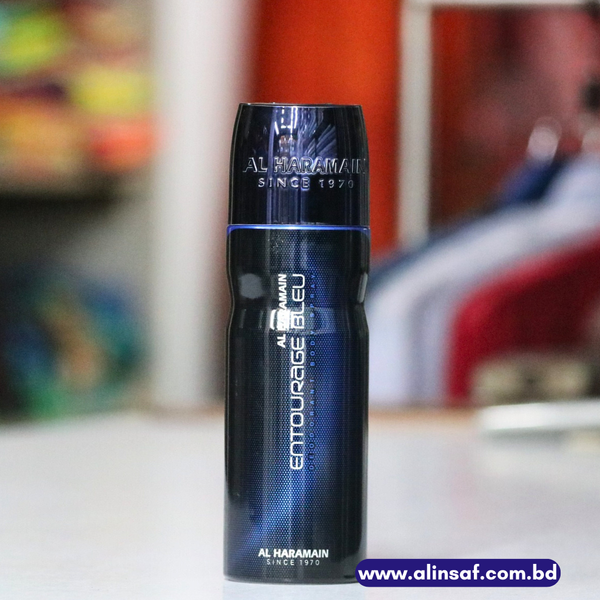 AL HARAMAIN DEODORANT ENTOURAGE BLEU BODY SPRAY 200ML