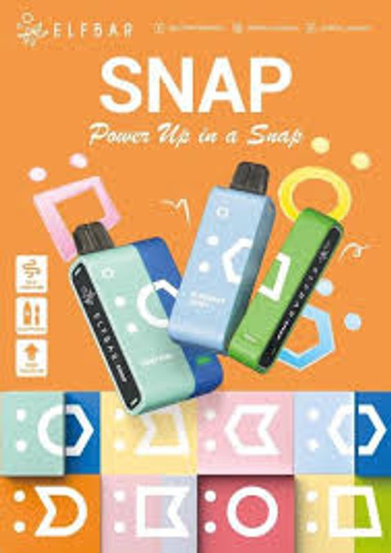 ELF BAR SNAP SMART 14000 PUFFS – STARTER KIT | With Display